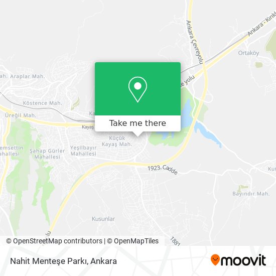 Nahit Menteşe Parkı map