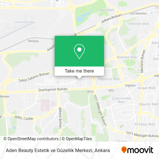 Aden Beauty Estetik ve Güzellik Merkezi map