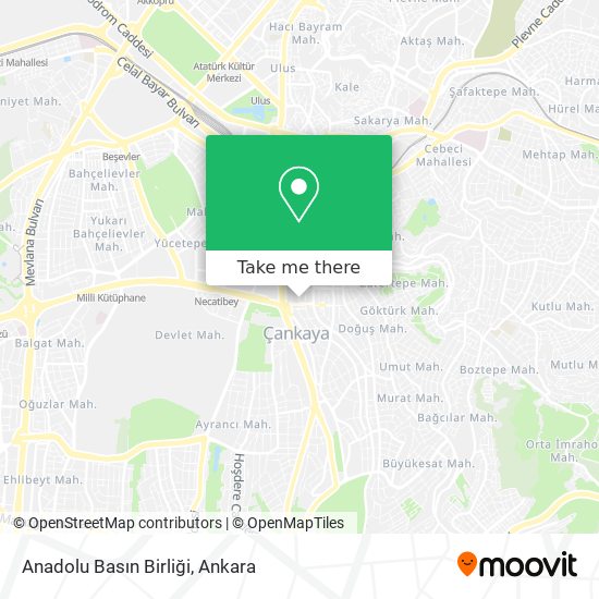Anadolu Basın Birliği map