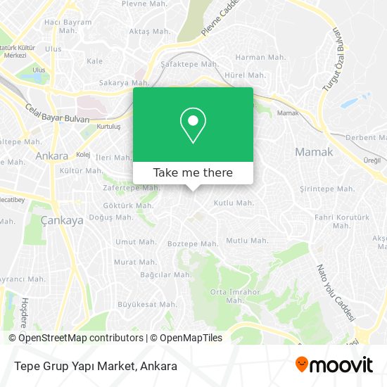 Tepe Grup Yapı Market map