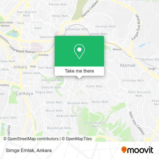 Simge Emlak map