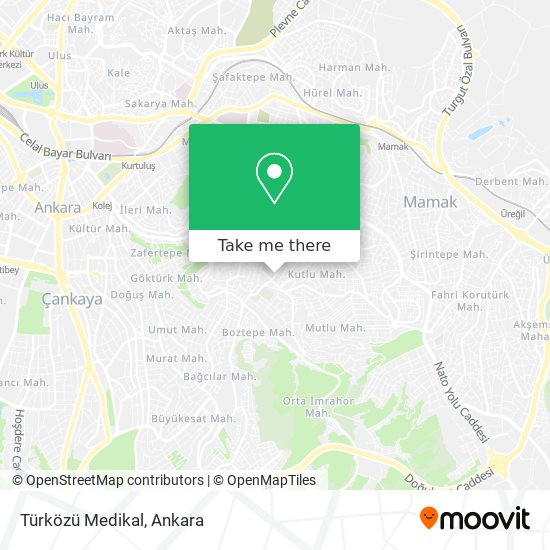 Türközü Medikal map