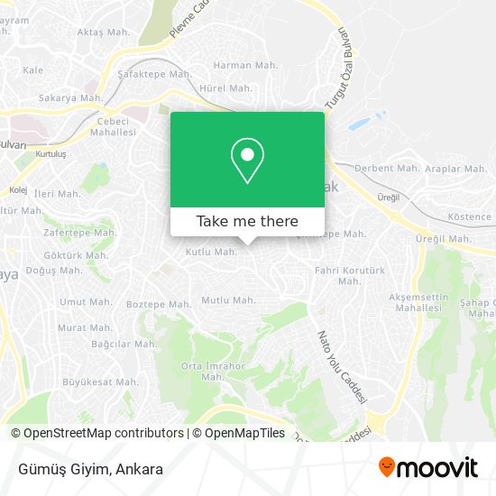 Gümüş Giyim map