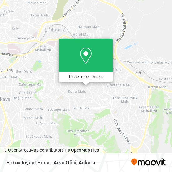 Enkay İnşaat Emlak Arsa Ofisi map