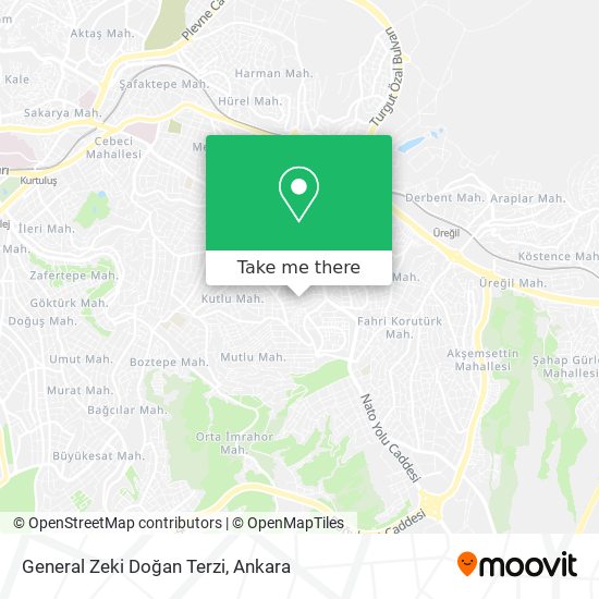 General Zeki Doğan Terzi map