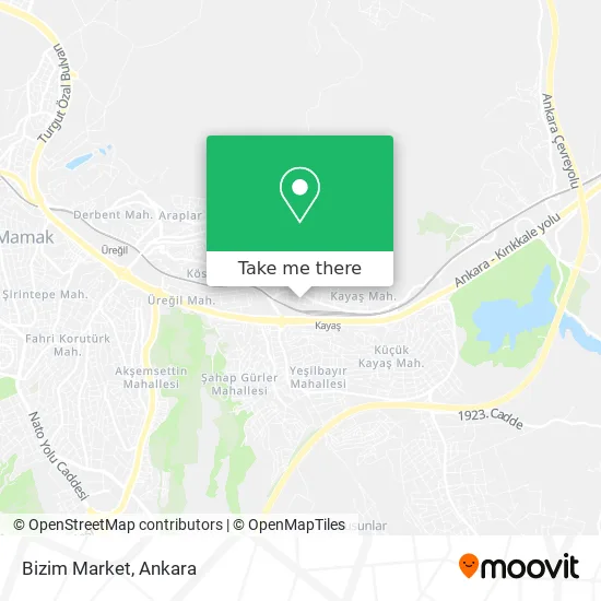 Bizim Market map