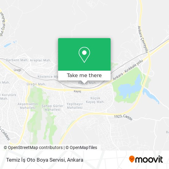 Temiz İş Oto Boya Servisi map