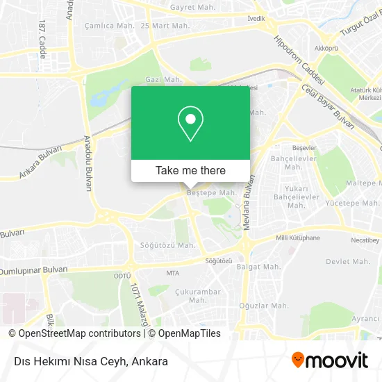 Dıs Hekımı Nısa Ceyh map