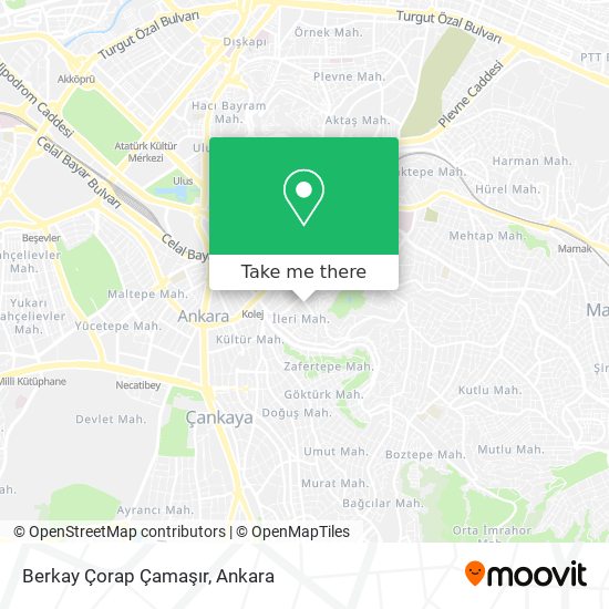 Berkay Çorap Çamaşır map