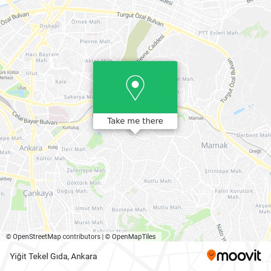 Yiğit Tekel Gıda map