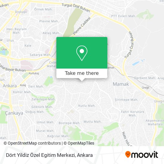 Dört Yildiz Özel Egitim Merkezi map