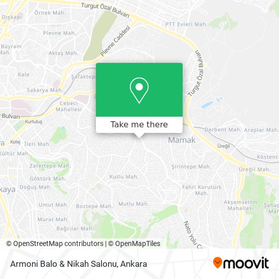 Armoni Balo & Nikah Salonu map