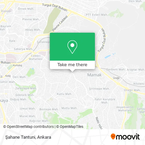 Şahane Tantuni map