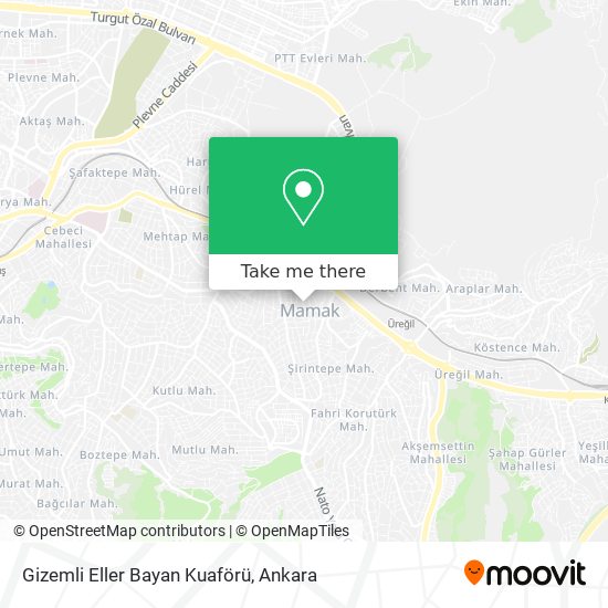 Gizemli Eller Bayan Kuaförü map