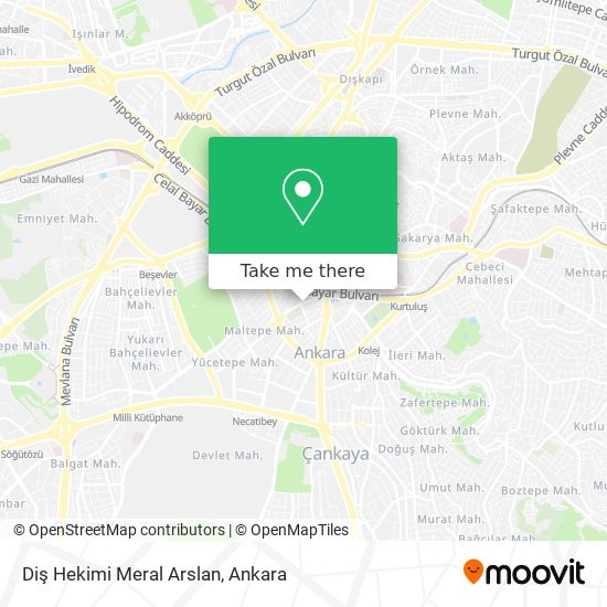Diş Hekimi Meral Arslan map