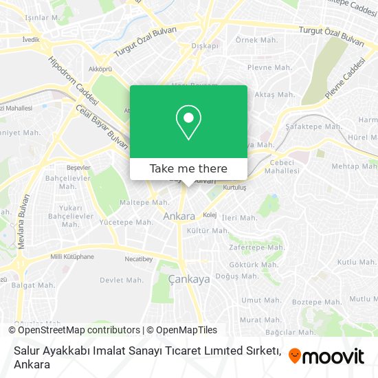 Salur Ayakkabı Imalat Sanayı Tıcaret Lımıted Sırketı map