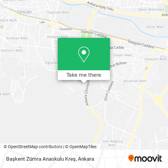 Başkent Zümra Anaokulu Kreş map