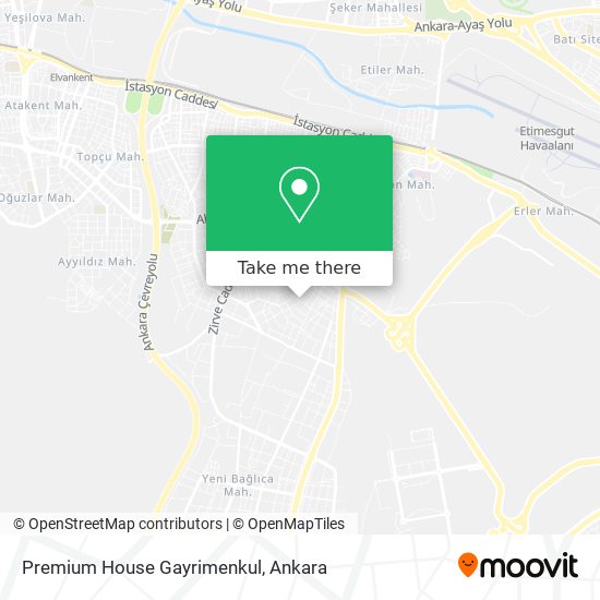 Premium House Gayrimenkul map