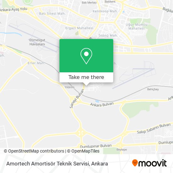 Amortech Amortisör Teknik Servisi map