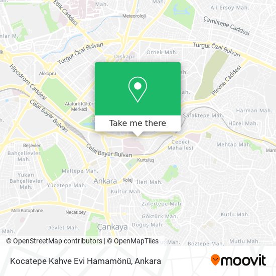 Kocatepe Kahve Evi Hamamönü map