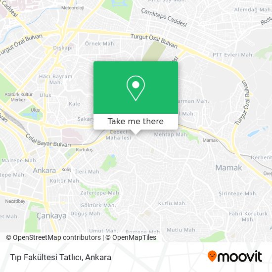 Tıp Fakültesi Tatlıcı map