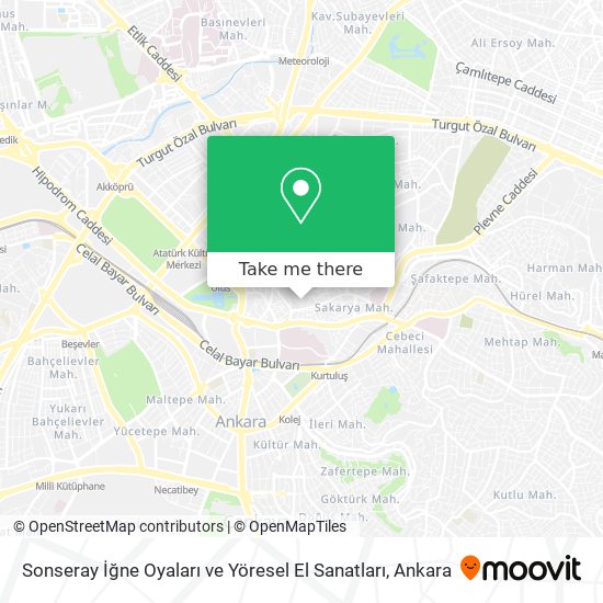 Sonseray İğne Oyaları ve Yöresel El Sanatları map