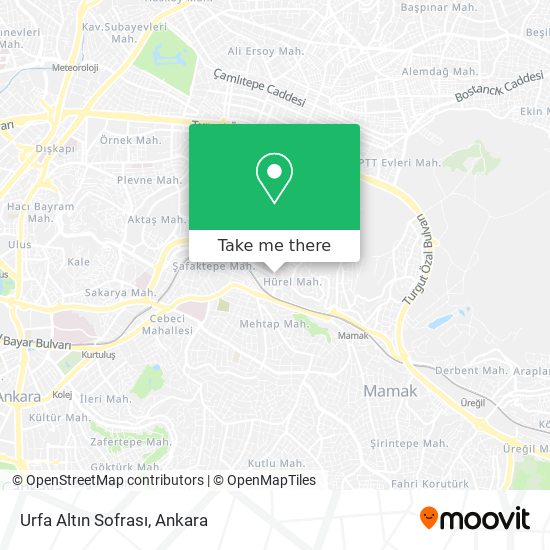 Urfa Altın Sofrası map