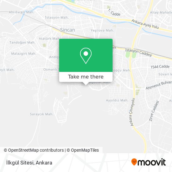 İlkgül Sitesi map