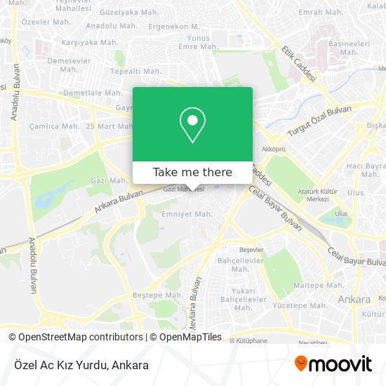 Özel Ac Kız Yurdu map
