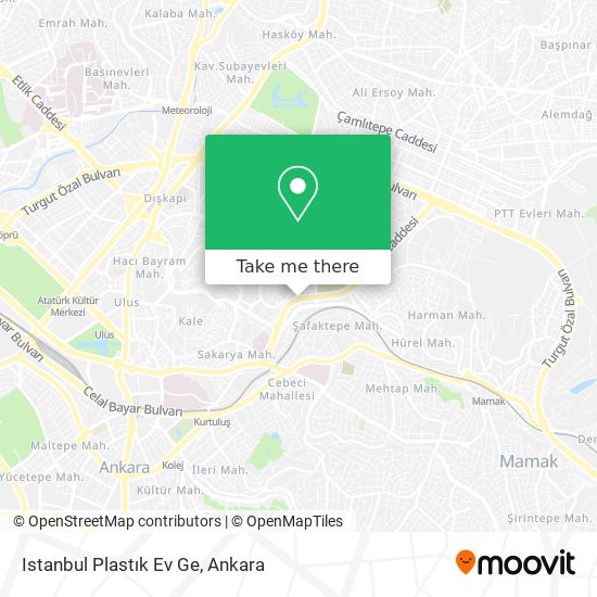 Istanbul Plastık Ev Ge map