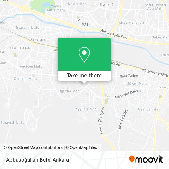 Abbasoğulları Büfe map