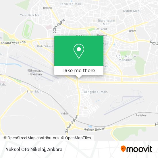 Yüksel Oto Nikelaj map