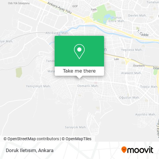 Doruk Iletısım map