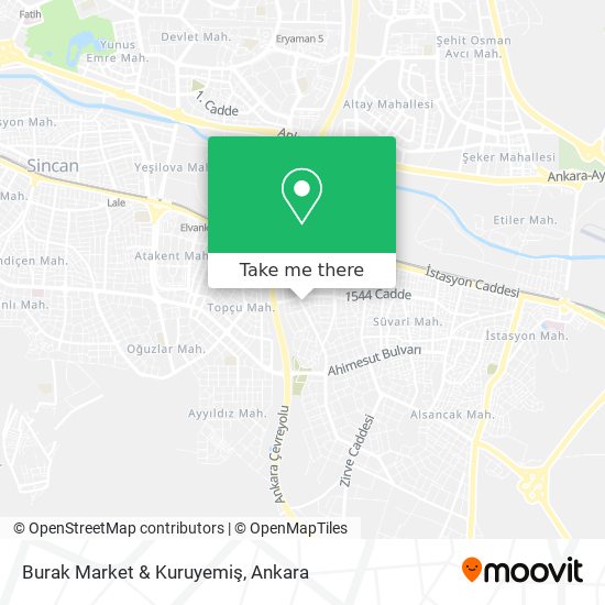 Burak Market & Kuruyemiş map