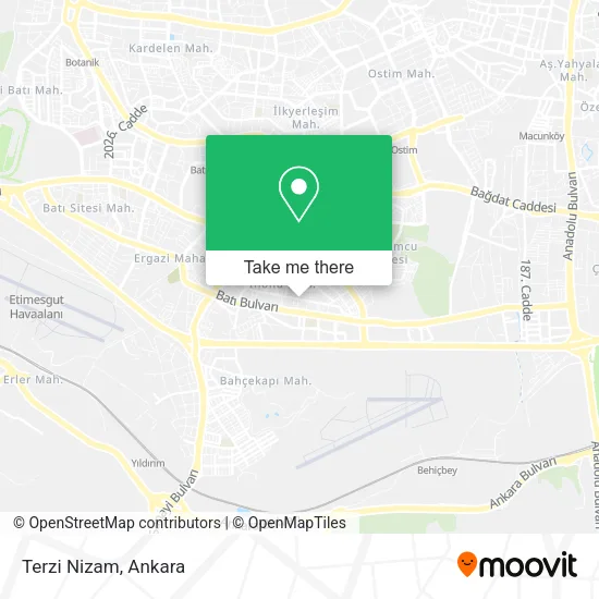 Terzi Nizam map