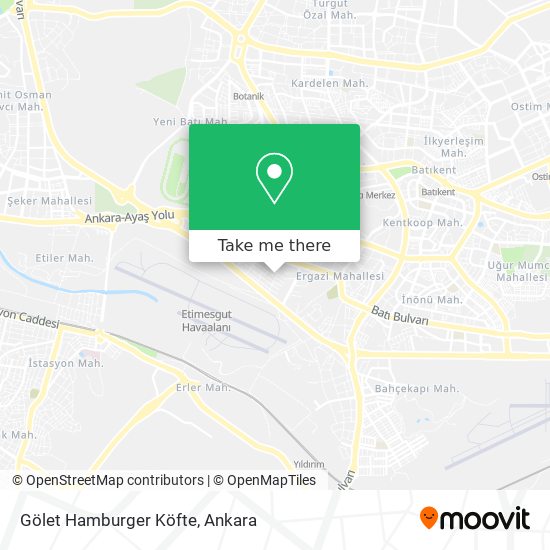 Gölet Hamburger Köfte map