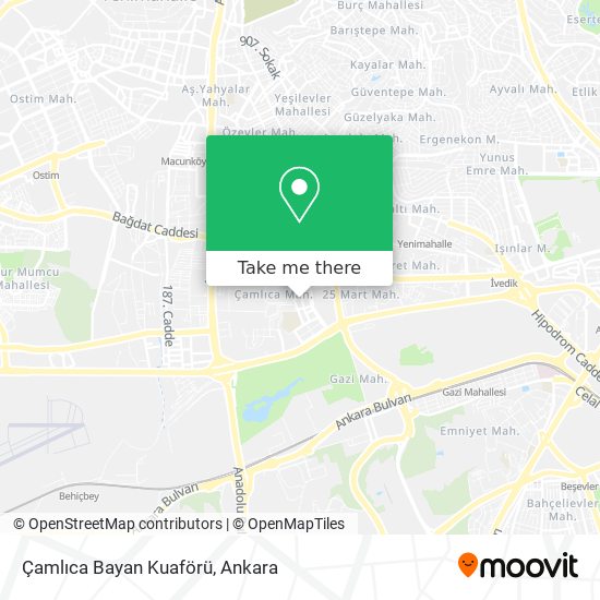 Çamlıca Bayan Kuaförü map