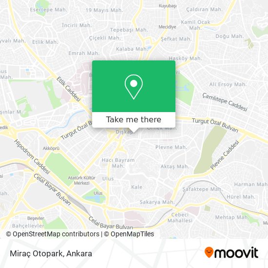 Miraç Otopark map