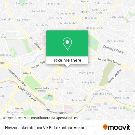 Havzan İşkembecisi Ve Et Lokantası map