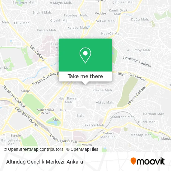 Altındağ Gençlik Merkezi map