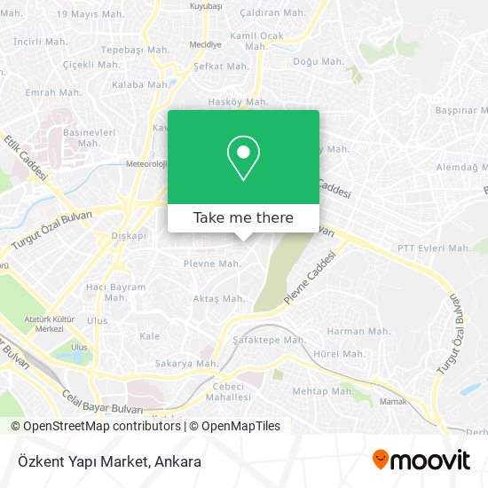 Özkent Yapı Market map