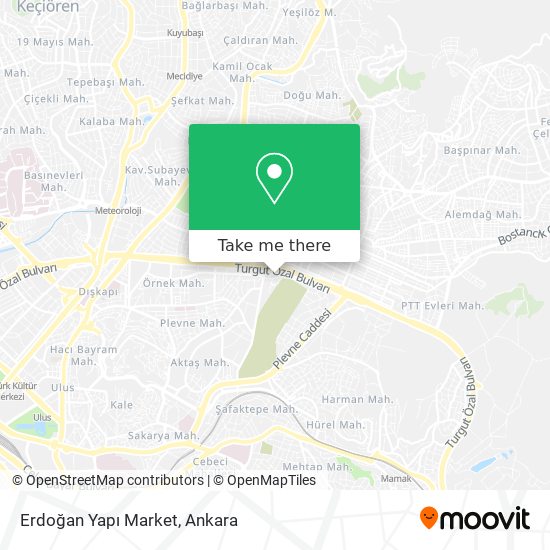 Erdoğan Yapı Market map