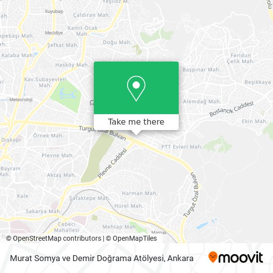 Murat Somya ve Demir Doğrama Atölyesi map
