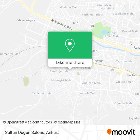 Sultan Düğün Salonu map