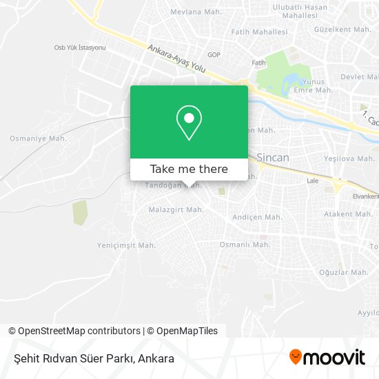 Şehit Rıdvan Süer Parkı map