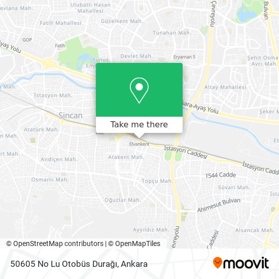 50605 No Lu Otobüs Durağı map
