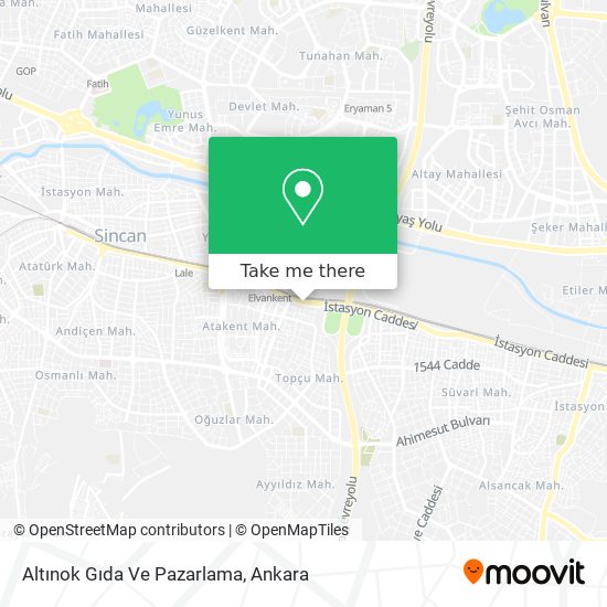 Altınok Gıda Ve Pazarlama map