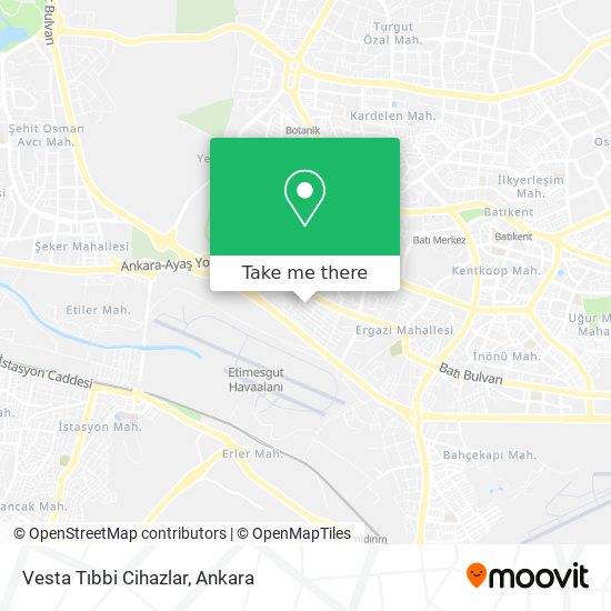 Vesta Tıbbi Cihazlar map
