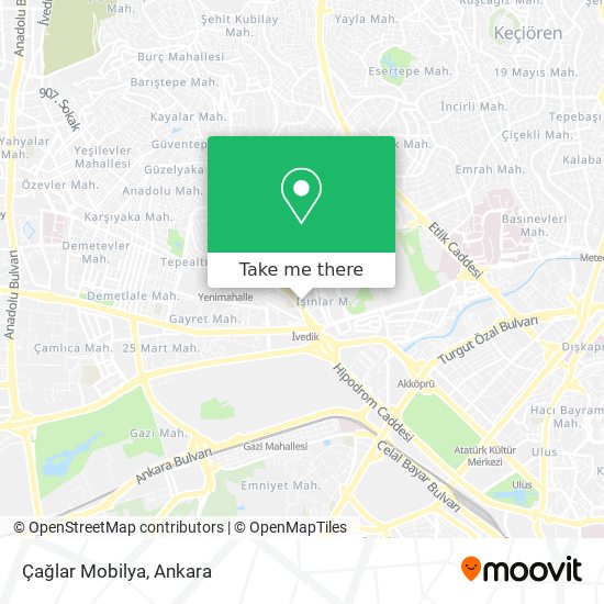 Çağlar Mobilya map