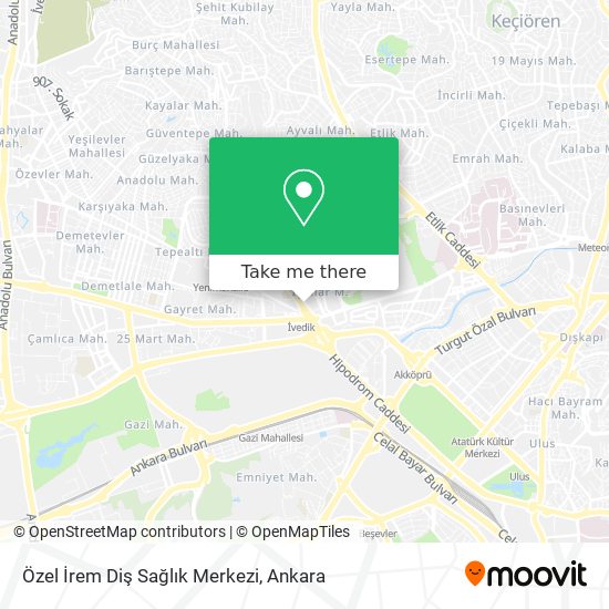 Özel İrem Diş Sağlık Merkezi map